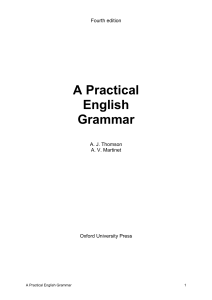 A Practical English Grammar: Учебник английского языка