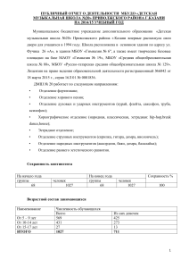 Детская музыкальная школа №20: Публичный отчет 2014/15
